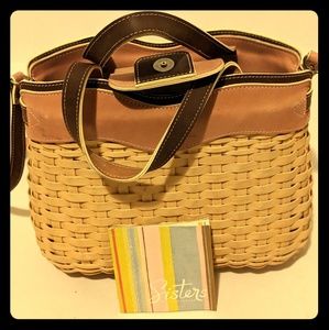 Longaberger sister purse